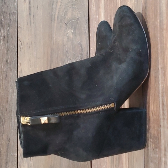 Kate Spade Women Fashion Comfort Ankle Suede Booties heels shoes sz 9.5M - Picture 2 of 14